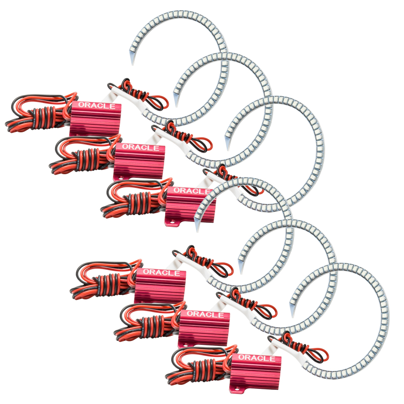 Mazda 3 Headlight Halo Kit - ORACLE Lighting - LED Halo Kit - White - `04-`09 Mazda 3 Headlight Halo Kit - ORACLE Lighting - LED Halo Kit - White - `04-`09